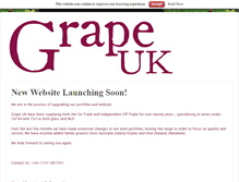Tablet Screenshot of grapeuk.com